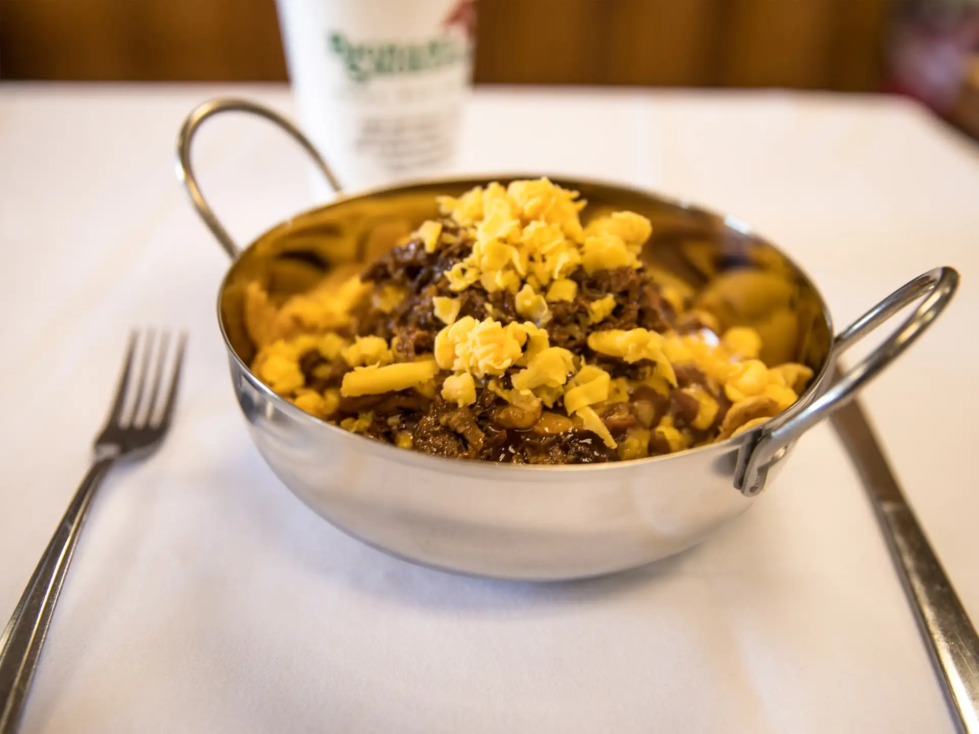 Frito pie in a bowl